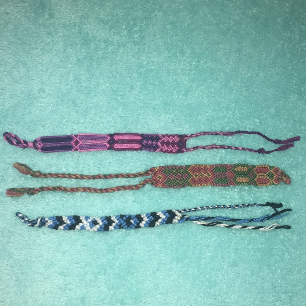 Woven bracelets (3 set)